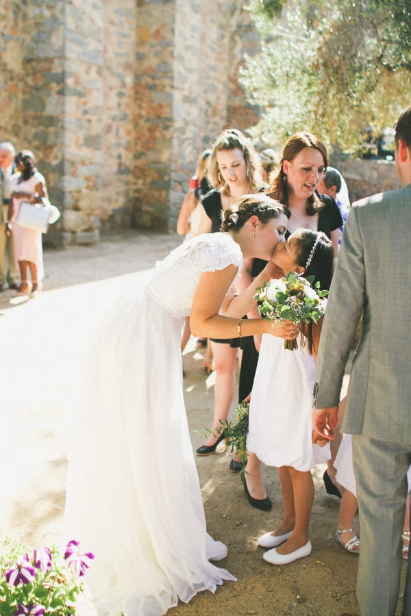 Bride kissing flower girl - Picture by DanielRM