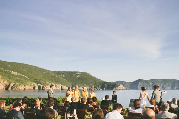 Outdoor wedding ceremony in Corsica - Picture by DanielRM