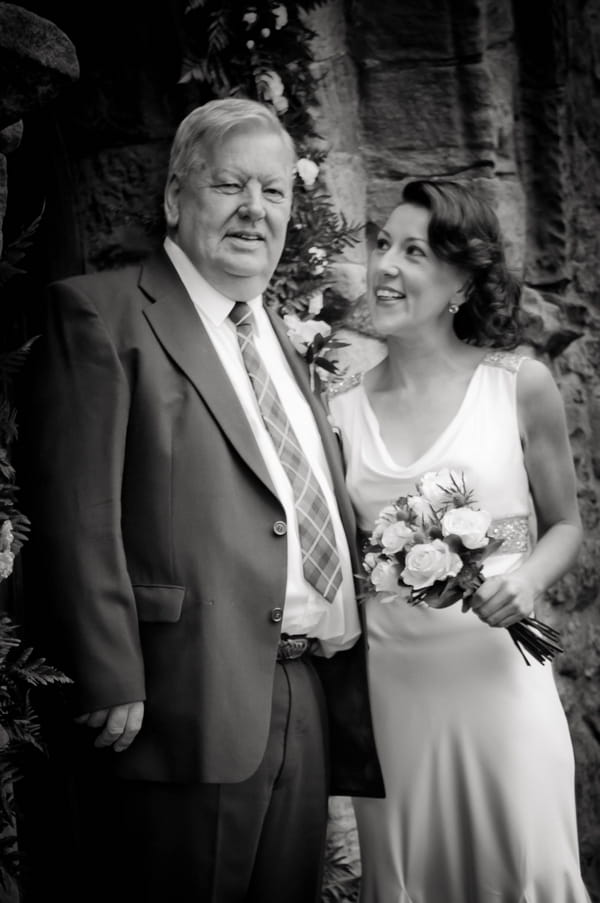 Bride and father - Picture by Jonathan Bean Photography