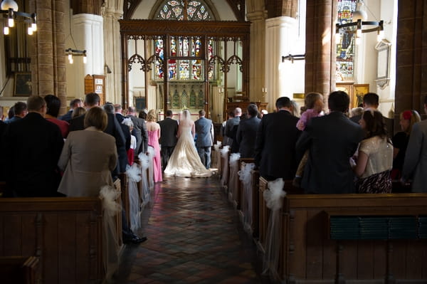 Church wedding ceremony - Picture by Gareth Squance Photography