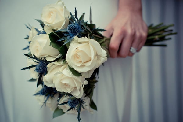 Rose wedding bouquet - Picture by Jonathan Bean Photography