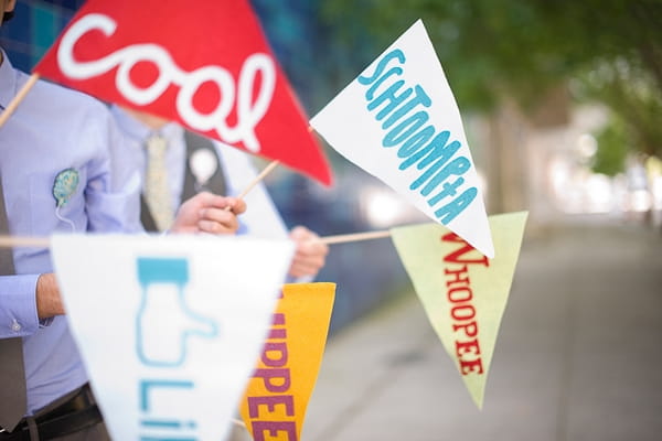 Flags - A Fun, Fun, Fun Wedding