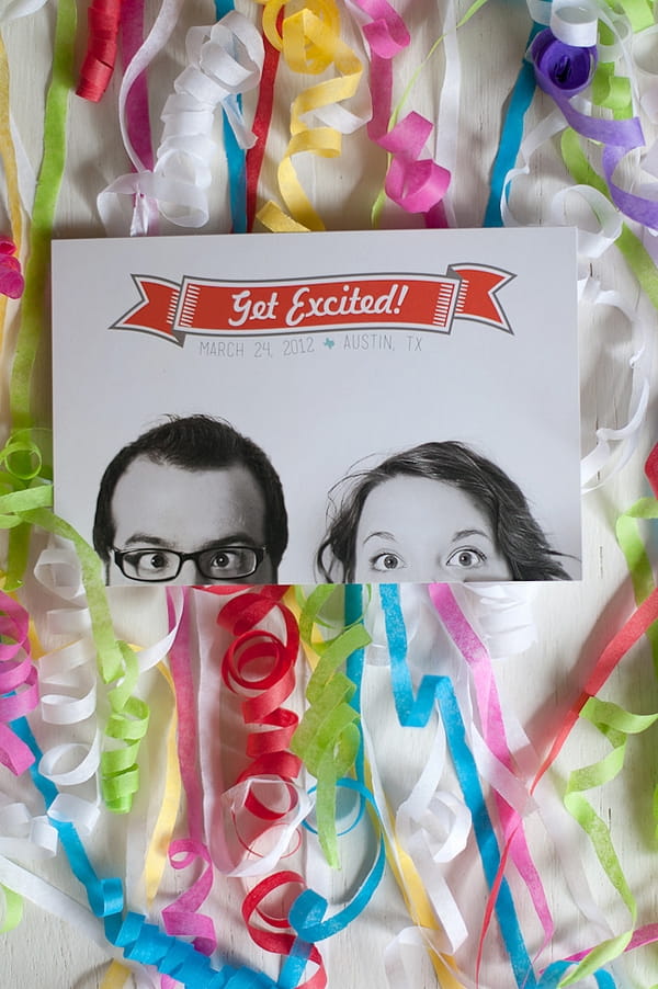 Get excited wedding card - A Fun, Fun, Fun Wedding