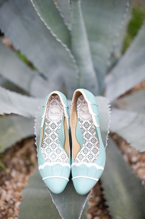 Light blue wedding shoes - A Fun, Fun, Fun Wedding