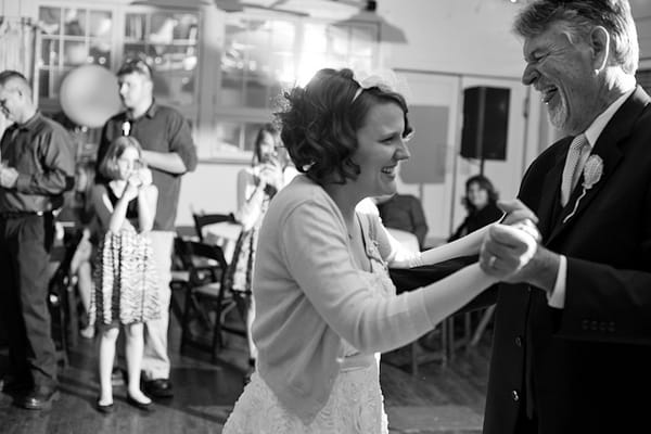 Bride dancing with dad at wedding - A Fun, Fun, Fun Wedding