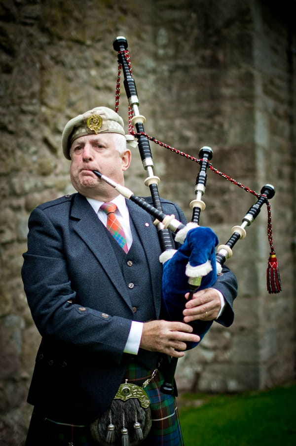 Bagpipe player - Picture by Jonathan Bean Photography