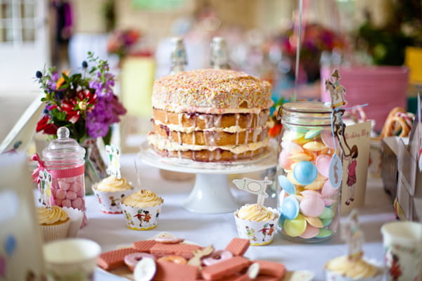 Layered Cake and sweets - LoveLuxe Launch