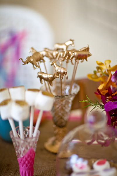 Gold animal stirrers - LoveLuxe Launch