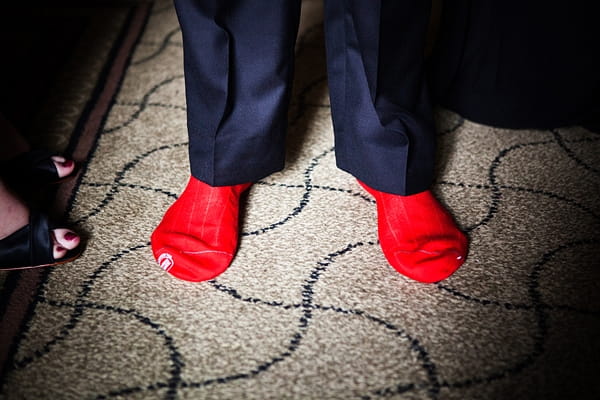 Red socks - An Art Deco Themed Civil Partnership