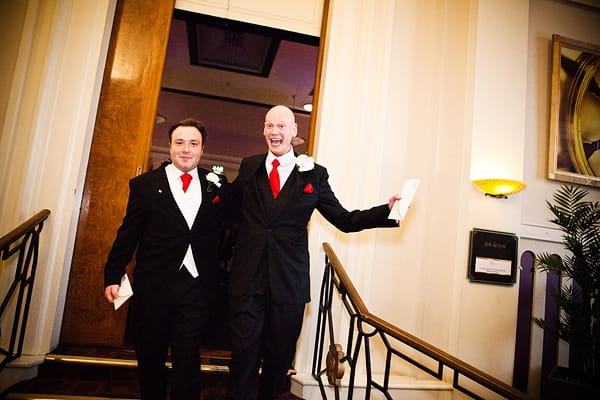 Happy civil partners - An Art Deco Themed Civil Partnership