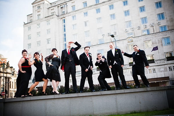 Civil partnership wedding party - An Art Deco Themed Civil Partnership