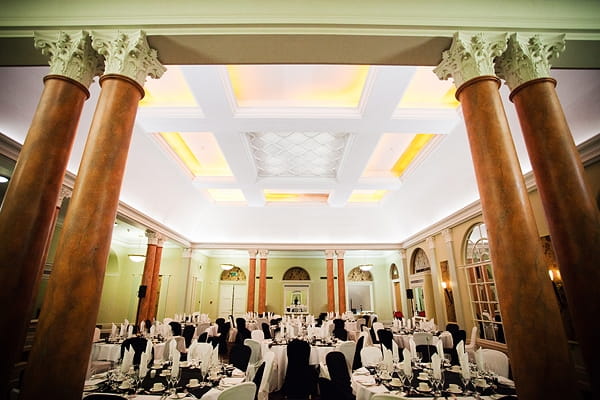 Reception room at The Queens Hotel - An Art Deco Themed Civil Partnership