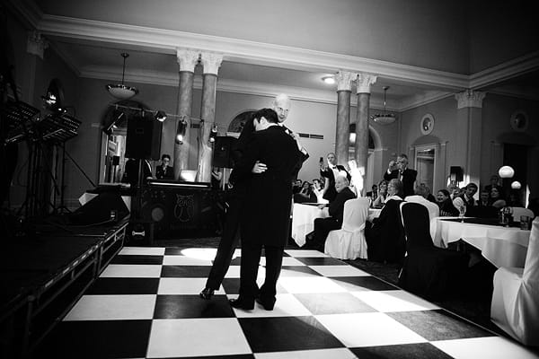 Civil partners first dance - An Art Deco Themed Civil Partnership