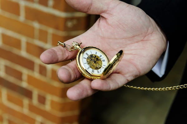 Groom's pocket watch