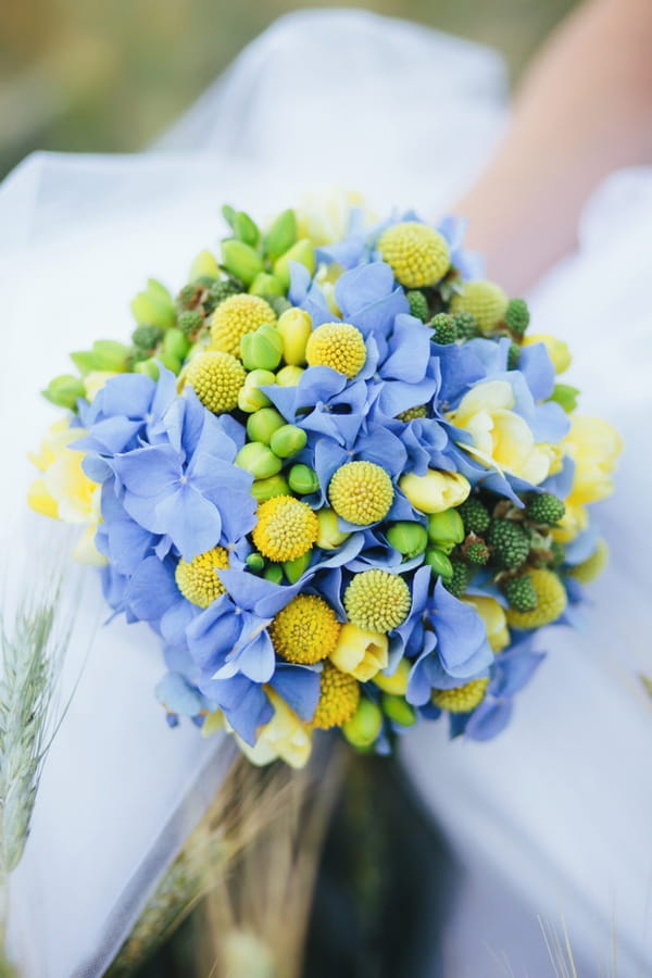 Spring bridal bouquet - A Spring Themed Wedding in Hungary