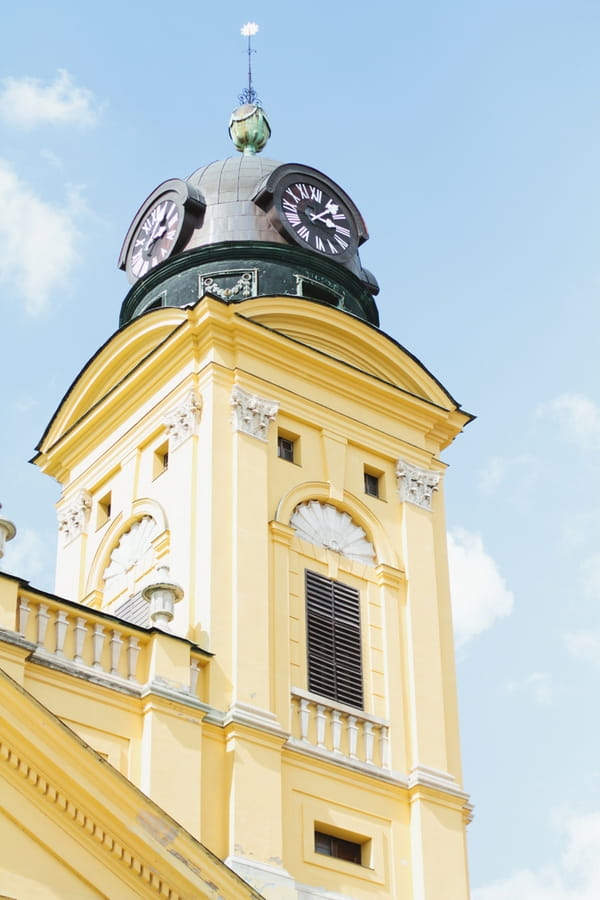 Church Debrecen - A Spring Themed Wedding in Hungary