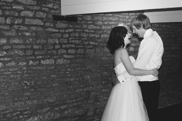 Bride and groom wedding dance - A Farm Wedding with a British Summer Theme