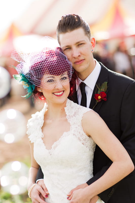 Bride and groom