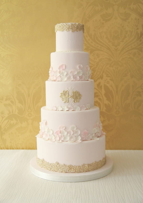 Olesia Wedding Cake - The Abigail Bloom Cake Company 2013 Collection