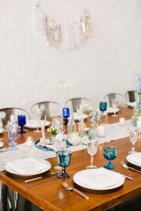 Wedding table layout