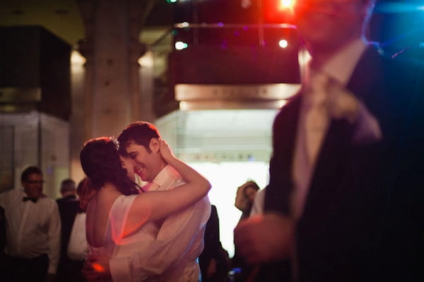 Bride and groom on dancefloor - Picture by Kristian Leven Photography