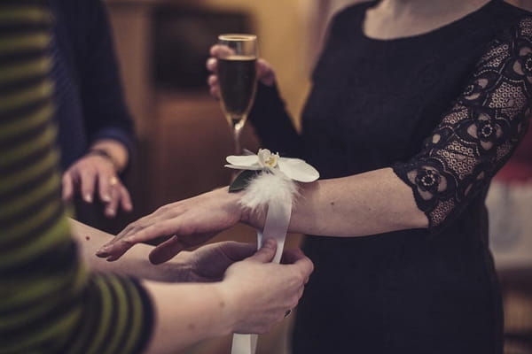 Wrist corsage