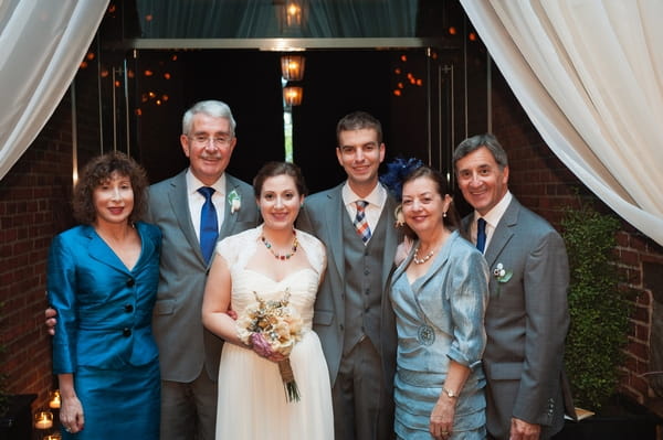 Bride, groom and parents