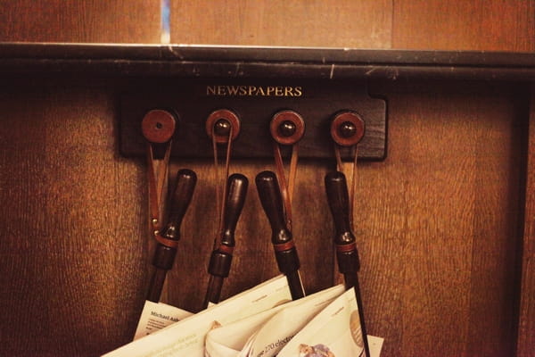 Newspaper hooks