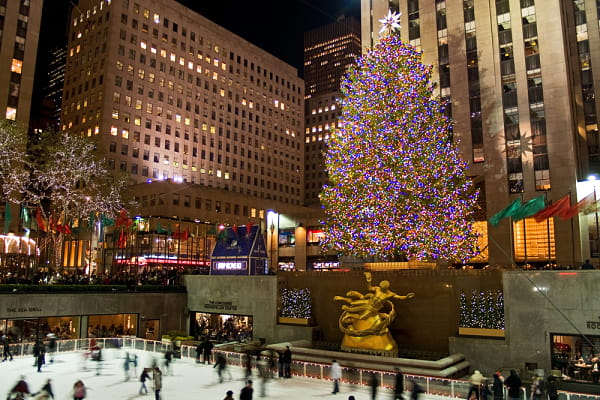 Rockefeller Ice Rink, New York, USA