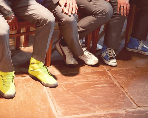 Groomsmen's trainers