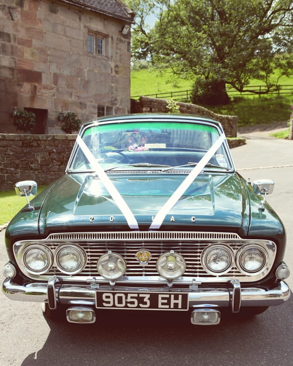 Ford Zephyr wedding car