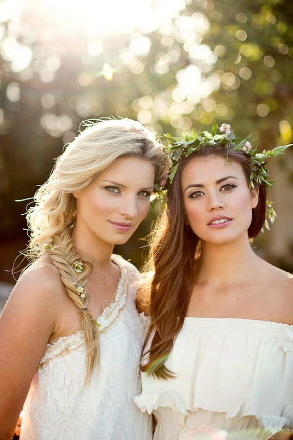 Reign Supreme with These Dried Flower Crowns + More Bridal Hair Ideas! |  Flowers in hair, Flower crown wedding boho, Bridal hair flowers