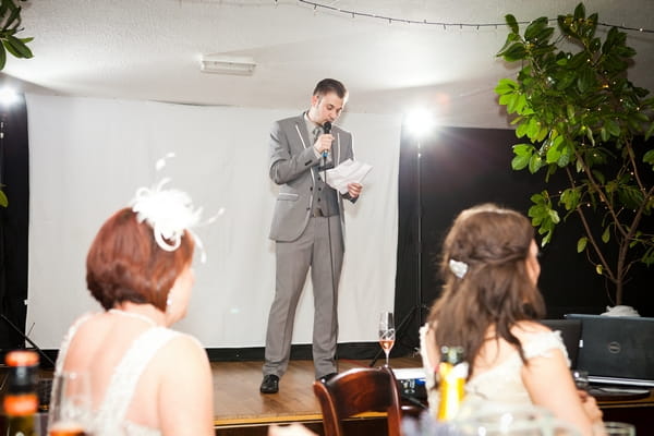 Groom wedding speech