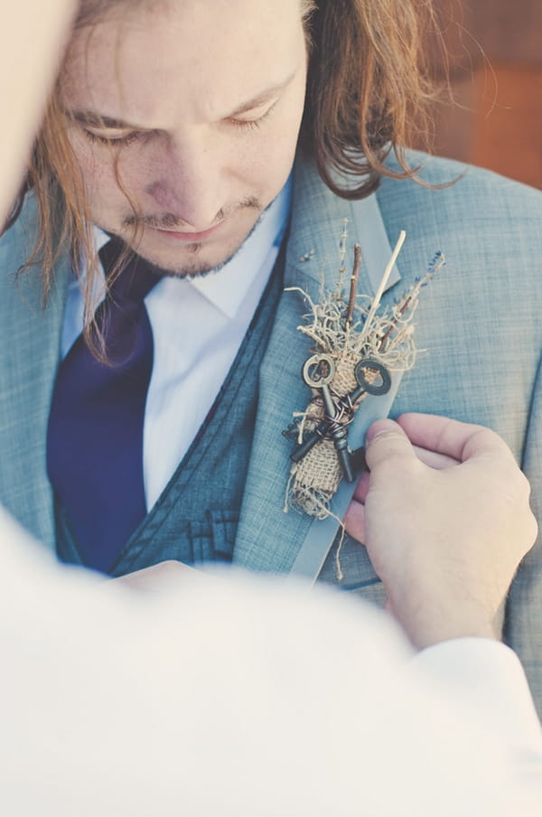 Key buttonhole