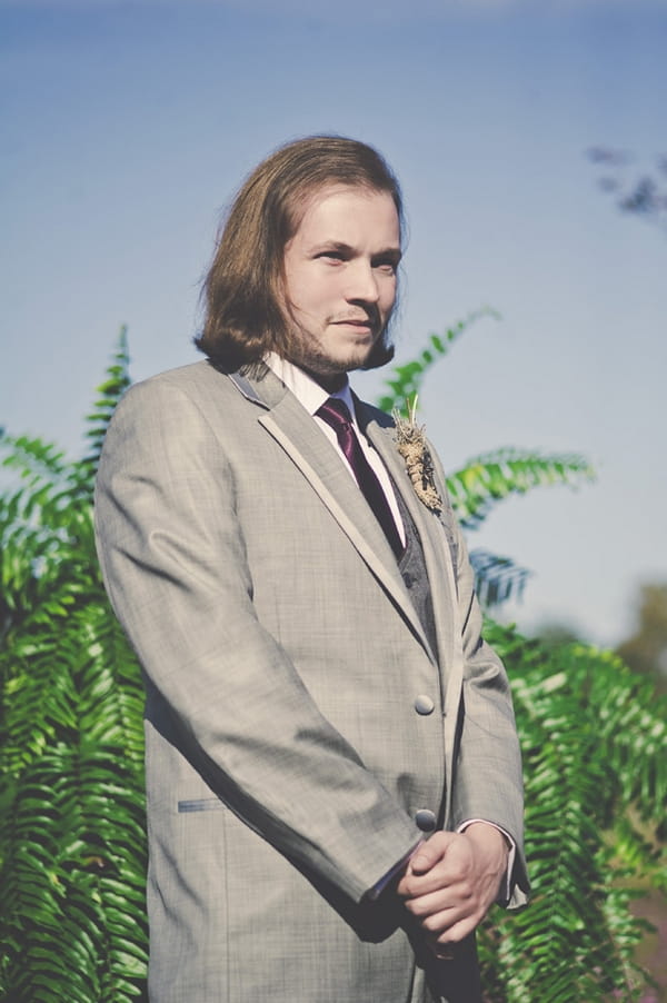 Groom waiting for bride