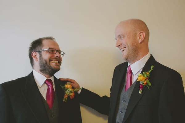 Groom and best man