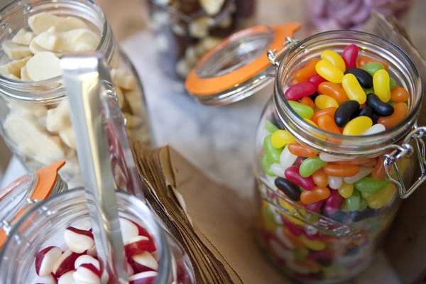 Jars of sweets