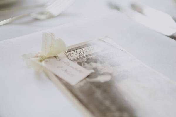 Wedding place card