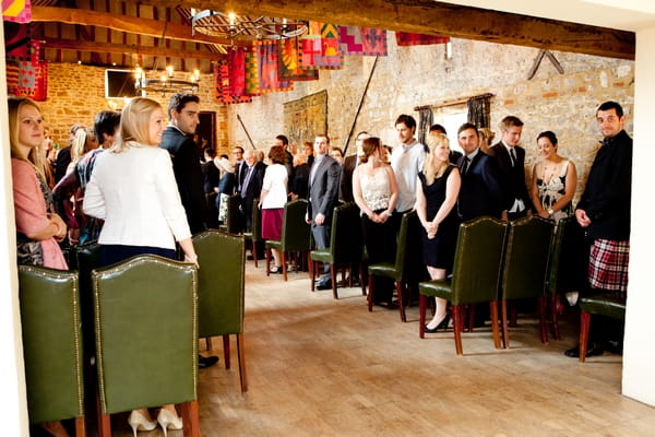 Wedding ceremony at The Spread Eagle Hotel