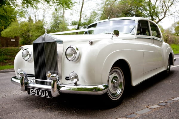 Rolls Royce wedding car