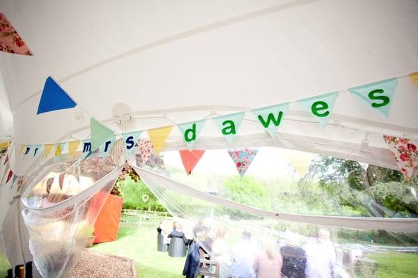 Wedding bunting