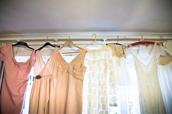 Wedding and bridesmaid dresses