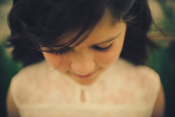 Young flowergirl