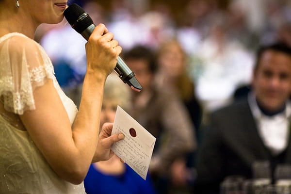 Bride speech