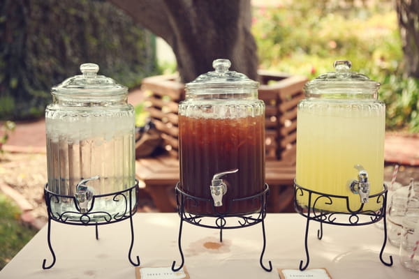 Jars of drinks