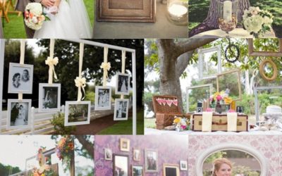 Picture Frame Wedding Decorations