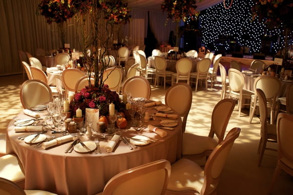 Wedding tables styled by Dream Occasions