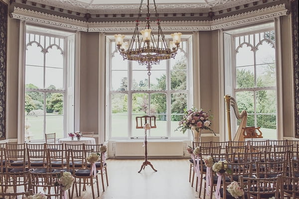 Wedding ceremony room at Nonsuch Mansion