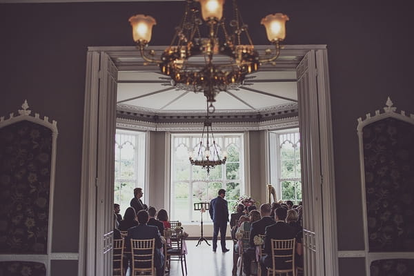 Wedding ceremony at Nonsuch Mansion