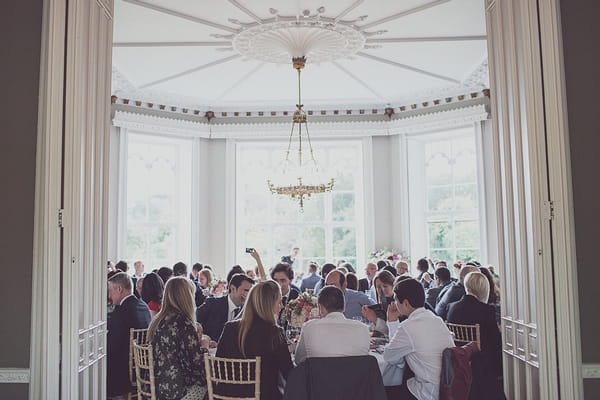 Wedding breakfast at Nonsuch Mansion